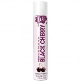 Wet Black Cherry Flavored Lubricant 1 fluid ounce.