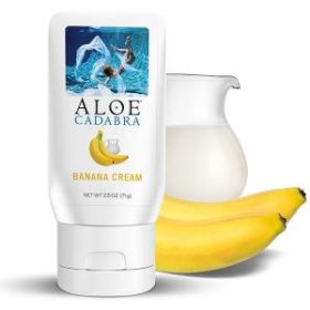 Aloe Cadabra Organic Lubricant Banana Cream