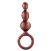 Anal Adventures Matrix Beaded Loop Plug-Copper