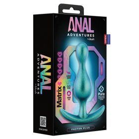 Anal Adventures Matrix Photon Plug-Teal