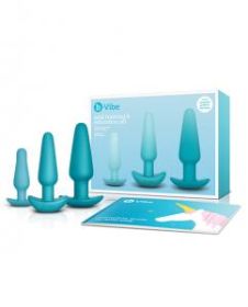 B-Vibe Anal Education Set Teal.