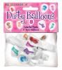 Dirty Balloons Mini Penis Style Latex Balloons