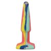 A-Play Groovy Silicone Anal Plug-Sunrise 4"