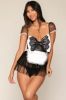 Maid To Please Babydoll Costume Set Black O/S