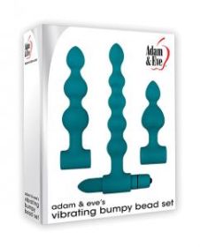 Adam and Eve Toys Vibrating Bumpy Bead Set from Evolved Novelties.