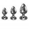 Playboy Pleasure 3 Ways Butt Plug Set from Evolved Novelties.