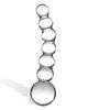 Glas 5 inches Glass Beaded Dildo.