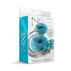 Nixie Metal Plug and Furry Cuff Set