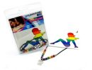 Gaysentials Pride Goods Necklace and Sticker Combo Female