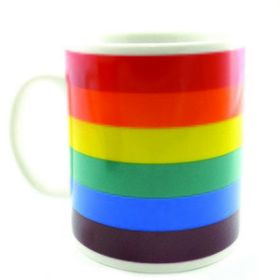 Gaysentials Pride Gear Rainbow Mug