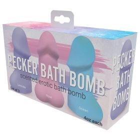 Pecker Bath Bomb-Jasmine Pack Of 3