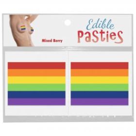 Rainbow Pride Pasties Edible Pasties Mixed Berry