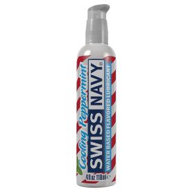 Swiss Navy Flavored Lubricant Cooling Peppermint 4oz