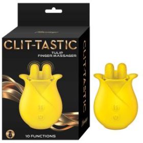 The Nasstoys Clit Tastic Tulip Finger Massager