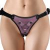 Ouch! Metallic Strap On Harness-Rose