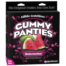 Edible Crotchless Gummy Panties For Her-Watermelon