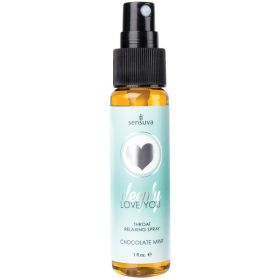 Sensuva Deeply Love You Throat Relaxing Spray-Chocolate Mint 1oz