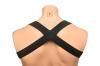 Master Series Elastic Chest Harness with Arm Bands L/XL