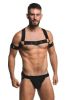 Master Series Elastic Chest Harness with Arm Bands L/XL