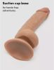 6.2 inches Realistic 1:1  Cute Dildo Suction Cup Anal Vagina Sex Toy LGBT Friendly  Ballsacks