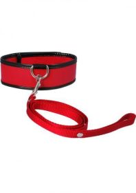 Sex &amp; Mischief Red Leash and Collar