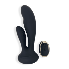 Remote Clit & G-Spot Vibrator; Dual-Ended Dildo