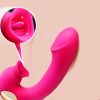 Swan Clitoral Licking Vibrator Valentine Adult Toy for Her 360 degree stimulation G-spot stimulation dildo