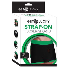 Get Lucky Strap-On Boxer Shorts (Get Lucky Strap-On Boxer Shorts: M/L)