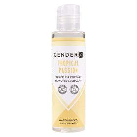 Gender X Flavored Lubricant (Gender X Flavored Lubricant: Tropical Passion 4oz)