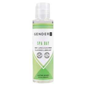 Gender X Flavored Lubricant (Gender X Flavored Lubricant: Spa Day 4oz)