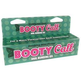 Booty Call Anal Gel 2.2 oz (Booty Call Anal Numbing Gel 1.5oz: Anal Gel Mint)