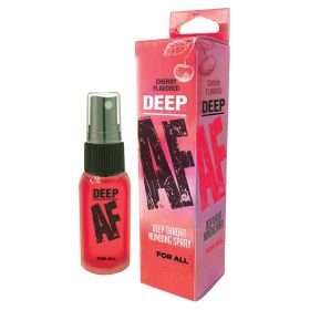 Deep AF Numbing Throat-Spray (Deep AF Numbing Throat Spray-: Cherry)