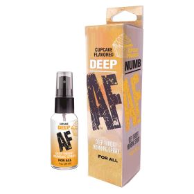 Deep AF Deep Throat Spray 1.8 oz (Deep AF Deep Throat Spray: Cupcake)