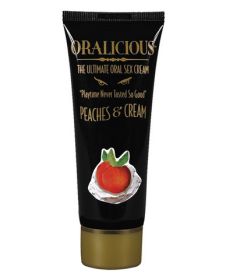 Oralicious Ultimate Oral Sex Cream 2 oz - Peaches and Cream (SKU: TCN-6593-54)