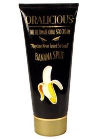 Oralicious Ultimate Oral Sex Cream 2oz Banana Split (SKU: HO2155)