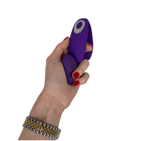 Hestia â€“ Lightweight U-Shaped Vibrator, G-Spot Clitoral Vibe (Color: Purple)