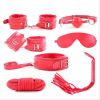 SM Bondage Restraint Set Sex Handcuffs Whip Anal Beads Butt Plug Anal Plug Bullet Vibrator Sex Toys for Woman Adult S&M Fetish